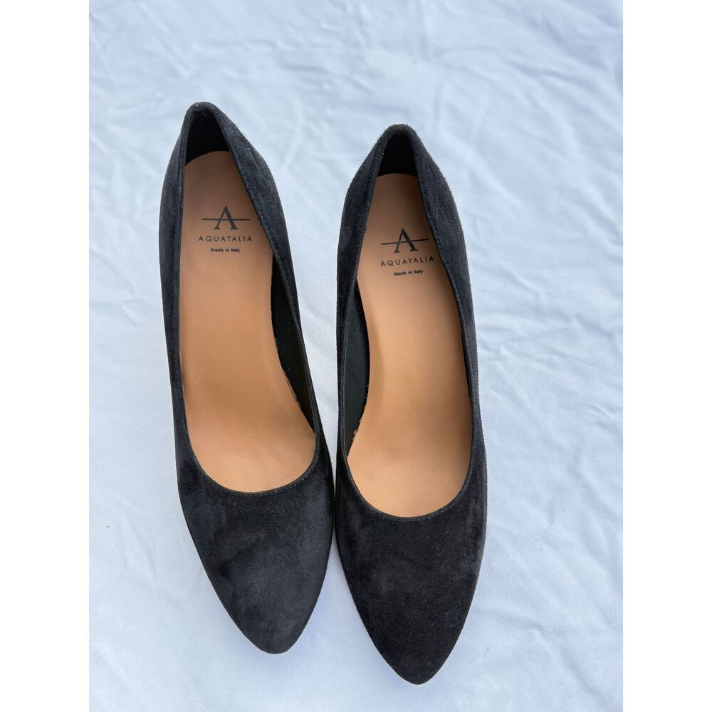 Posie Weatherproof Pointed Toe Wedge Pump (Women)-Sz 5
